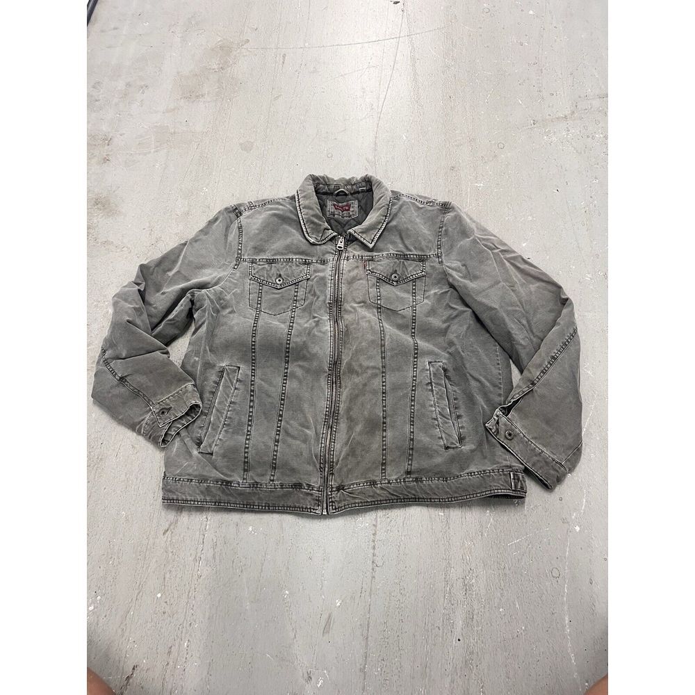 Levi's Trucker Utility Jacket XXL Men's Green‎